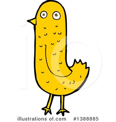 Royalty-Free (RF) Bird Clipart Illustration by lineartestpilot - Stock Sample #1388885