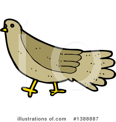Royalty-Free (RF) Bird Clipart Illustration by lineartestpilot - Stock Sample #1388887