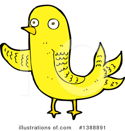 Royalty-Free (RF) Bird Clipart Illustration by lineartestpilot - Stock Sample #1388891