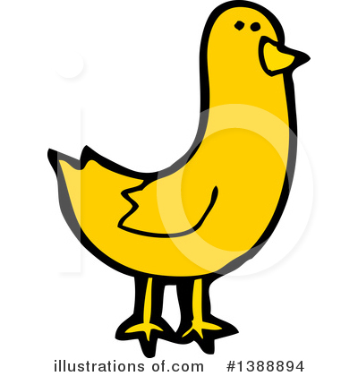 Royalty-Free (RF) Bird Clipart Illustration by lineartestpilot - Stock Sample #1388894