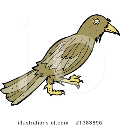 Royalty-Free (RF) Bird Clipart Illustration by lineartestpilot - Stock Sample #1388896