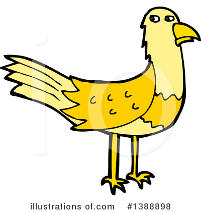 Royalty-Free (RF) Bird Clipart Illustration by lineartestpilot - Stock Sample #1388898