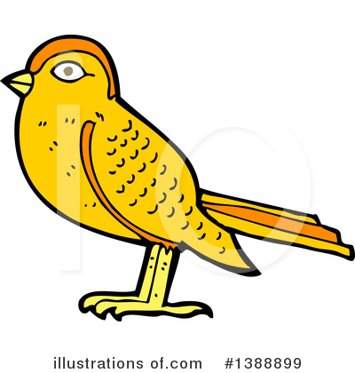 Royalty-Free (RF) Bird Clipart Illustration by lineartestpilot - Stock Sample #1388899