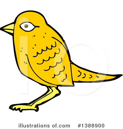Royalty-Free (RF) Bird Clipart Illustration by lineartestpilot - Stock Sample #1388900