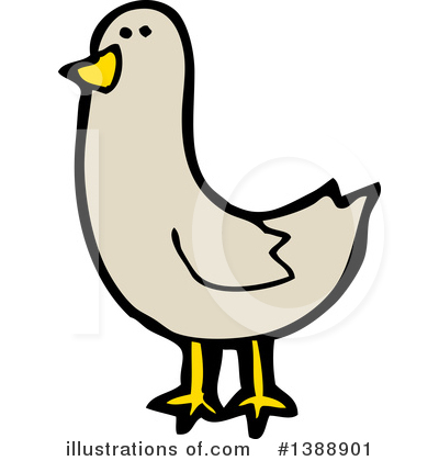 Royalty-Free (RF) Bird Clipart Illustration by lineartestpilot - Stock Sample #1388901
