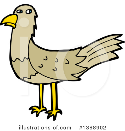 Royalty-Free (RF) Bird Clipart Illustration by lineartestpilot - Stock Sample #1388902