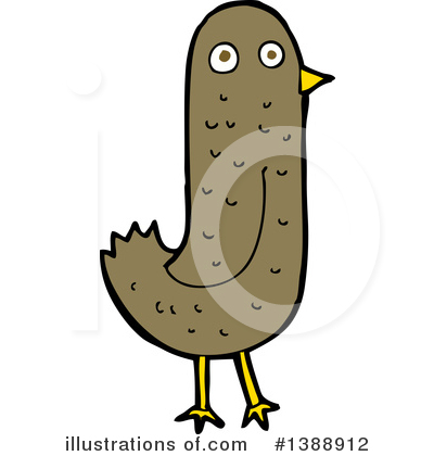 Royalty-Free (RF) Bird Clipart Illustration by lineartestpilot - Stock Sample #1388912
