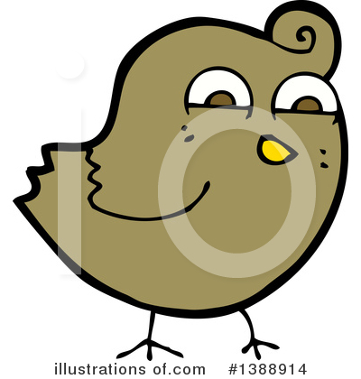 Royalty-Free (RF) Bird Clipart Illustration by lineartestpilot - Stock Sample #1388914