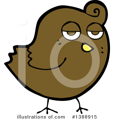 Royalty-Free (RF) Bird Clipart Illustration by lineartestpilot - Stock Sample #1388915