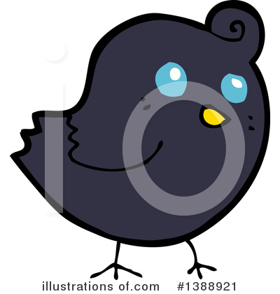 Royalty-Free (RF) Bird Clipart Illustration by lineartestpilot - Stock Sample #1388921