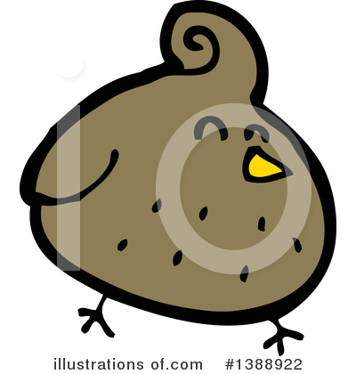 Royalty-Free (RF) Bird Clipart Illustration by lineartestpilot - Stock Sample #1388922