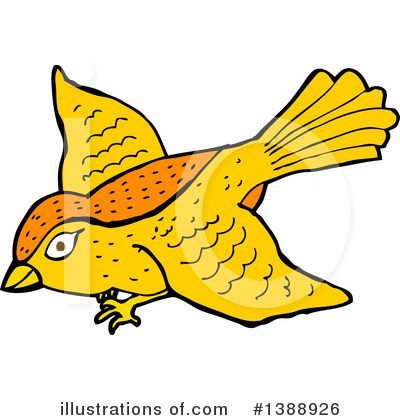 Royalty-Free (RF) Bird Clipart Illustration by lineartestpilot - Stock Sample #1388926