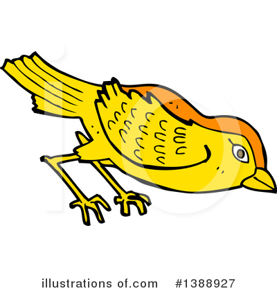 Royalty-Free (RF) Bird Clipart Illustration by lineartestpilot - Stock Sample #1388927