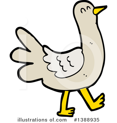 Royalty-Free (RF) Bird Clipart Illustration by lineartestpilot - Stock Sample #1388935