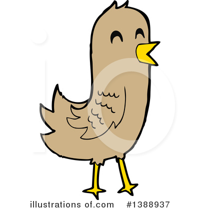 Royalty-Free (RF) Bird Clipart Illustration by lineartestpilot - Stock Sample #1388937