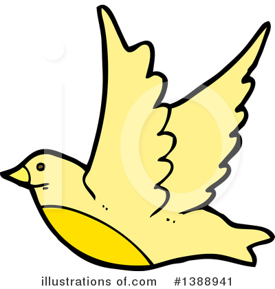 Royalty-Free (RF) Bird Clipart Illustration by lineartestpilot - Stock Sample #1388941