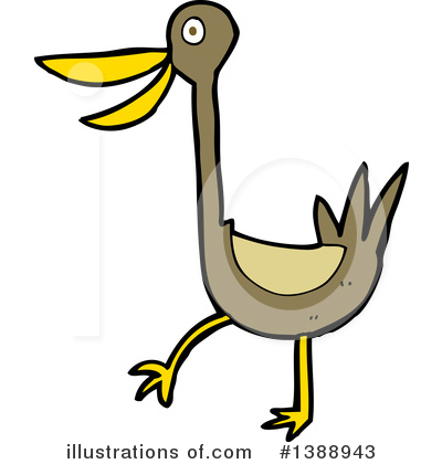 Royalty-Free (RF) Bird Clipart Illustration by lineartestpilot - Stock Sample #1388943