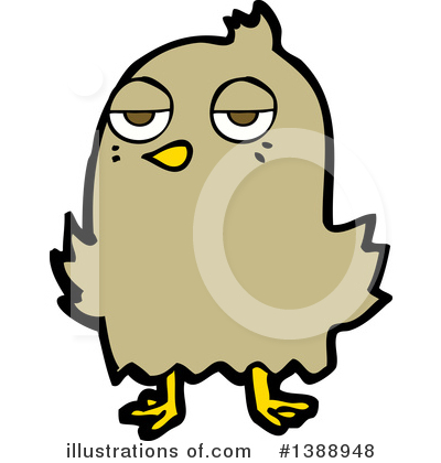 Royalty-Free (RF) Bird Clipart Illustration by lineartestpilot - Stock Sample #1388948