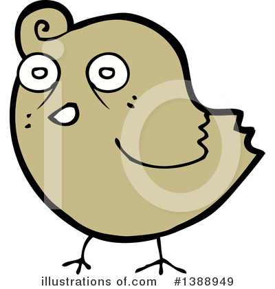 Royalty-Free (RF) Bird Clipart Illustration by lineartestpilot - Stock Sample #1388949