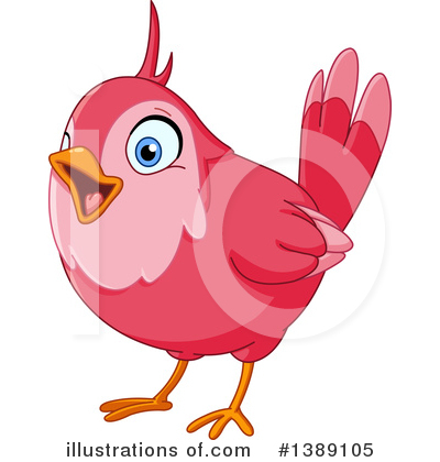Royalty-Free (RF) Bird Clipart Illustration by yayayoyo - Stock Sample #1389105