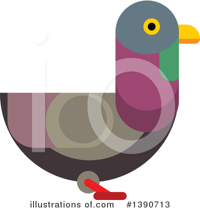 Royalty-Free (RF) Bird Clipart Illustration by Vector Tradition SM - Stock Sample #1390713