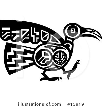 Bird Clipart #13919 by AtStockIllustration