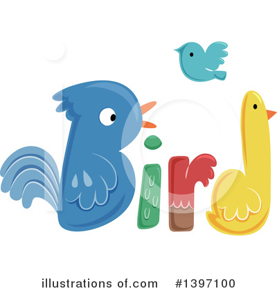 Royalty-Free (RF) Bird Clipart Illustration by BNP Design Studio - Stock Sample #1397100