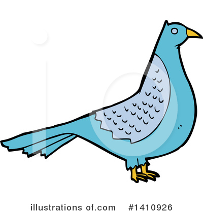 Royalty-Free (RF) Bird Clipart Illustration by lineartestpilot - Stock Sample #1410926