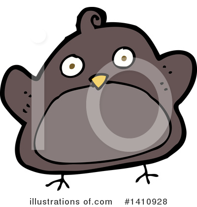 Royalty-Free (RF) Bird Clipart Illustration by lineartestpilot - Stock Sample #1410928