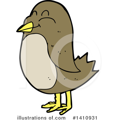 Royalty-Free (RF) Bird Clipart Illustration by lineartestpilot - Stock Sample #1410931