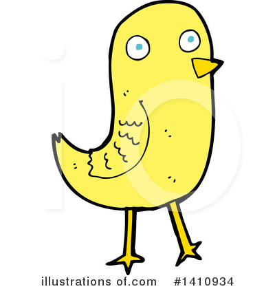 Royalty-Free (RF) Bird Clipart Illustration by lineartestpilot - Stock Sample #1410934