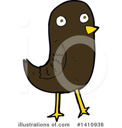 Royalty-Free (RF) Bird Clipart Illustration by lineartestpilot - Stock Sample #1410936