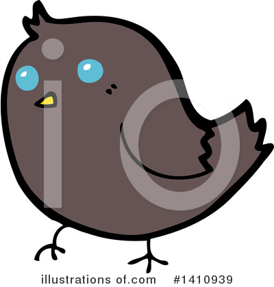 Royalty-Free (RF) Bird Clipart Illustration by lineartestpilot - Stock Sample #1410939