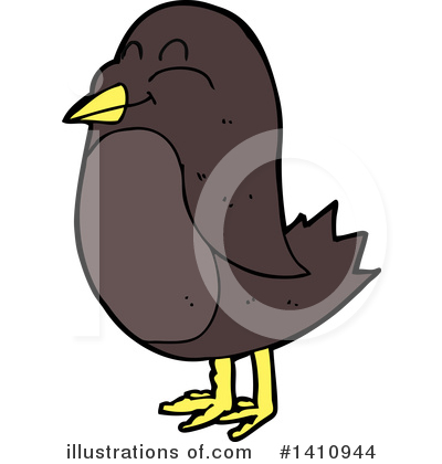 Royalty-Free (RF) Bird Clipart Illustration by lineartestpilot - Stock Sample #1410944