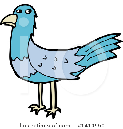 Royalty-Free (RF) Bird Clipart Illustration by lineartestpilot - Stock Sample #1410950