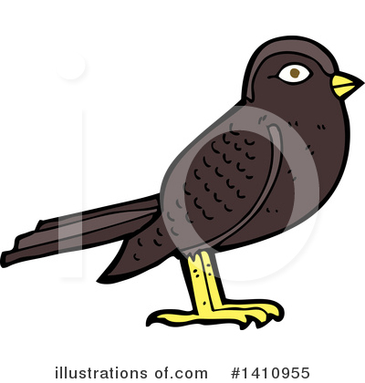 Royalty-Free (RF) Bird Clipart Illustration by lineartestpilot - Stock Sample #1410955