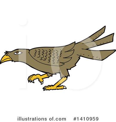 Royalty-Free (RF) Bird Clipart Illustration by lineartestpilot - Stock Sample #1410959