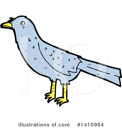 Royalty-Free (RF) Bird Clipart Illustration by lineartestpilot - Stock Sample #1410964