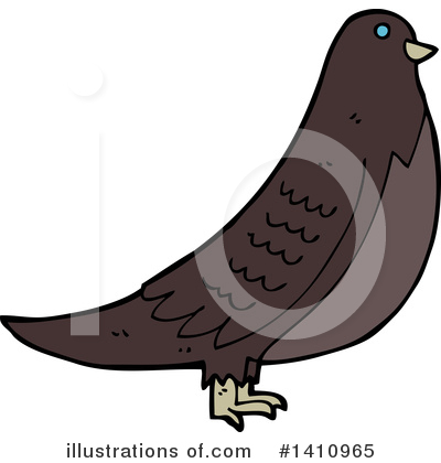 Royalty-Free (RF) Bird Clipart Illustration by lineartestpilot - Stock Sample #1410965