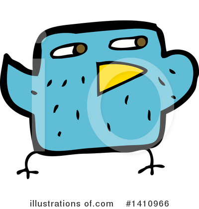 Royalty-Free (RF) Bird Clipart Illustration by lineartestpilot - Stock Sample #1410966