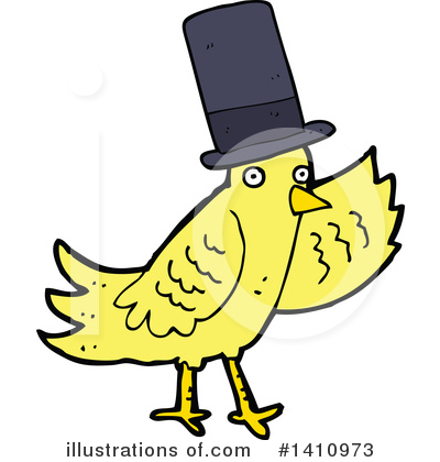 Royalty-Free (RF) Bird Clipart Illustration by lineartestpilot - Stock Sample #1410973