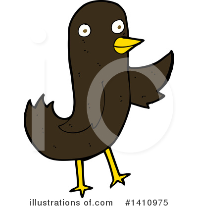 Royalty-Free (RF) Bird Clipart Illustration by lineartestpilot - Stock Sample #1410975