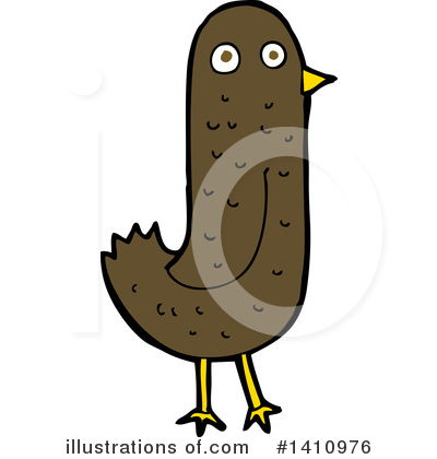 Royalty-Free (RF) Bird Clipart Illustration by lineartestpilot - Stock Sample #1410976