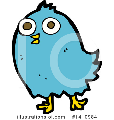 Royalty-Free (RF) Bird Clipart Illustration by lineartestpilot - Stock Sample #1410984