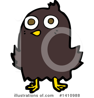 Royalty-Free (RF) Bird Clipart Illustration by lineartestpilot - Stock Sample #1410988