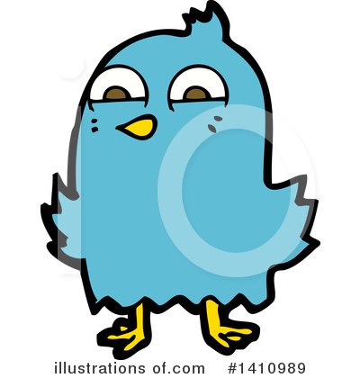 Royalty-Free (RF) Bird Clipart Illustration by lineartestpilot - Stock Sample #1410989