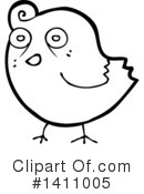 Bird Clipart #1411005 by lineartestpilot