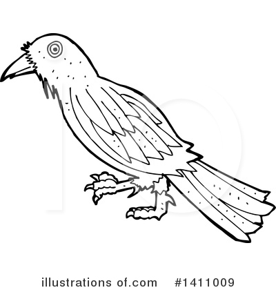 Royalty-Free (RF) Bird Clipart Illustration by lineartestpilot - Stock Sample #1411009