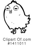 Bird Clipart #1411011 by lineartestpilot