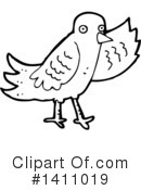 Bird Clipart #1411019 by lineartestpilot